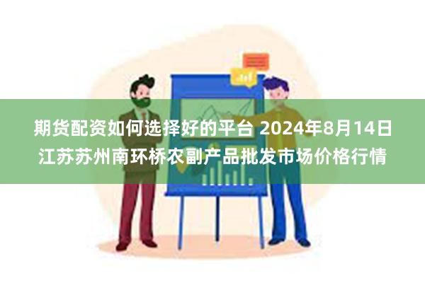 期货配资如何选择好的平台 2024年8月14日江苏苏州南环桥