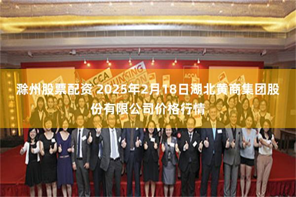 滁州股票配资 2025年2月18日湖北黄商集团股份有限公司价格行情